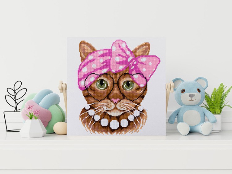 Алмазная вышивка «Постер. Маркиза Люси» — картинка 4