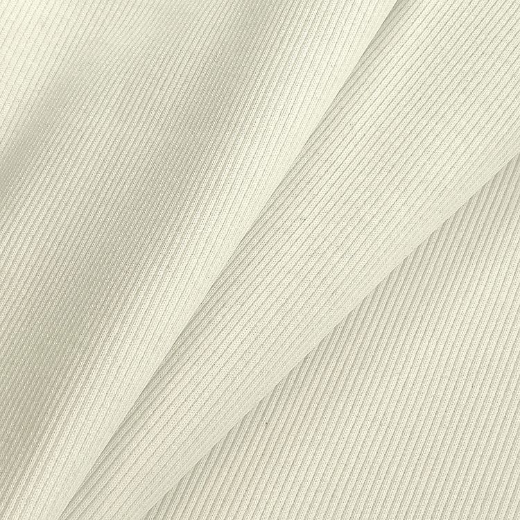 Ткань трикотаж Кашкорсе с лайкрой, 3 м x 120 см, 350 г/м², цвет: экрю, TBY — картинка 2