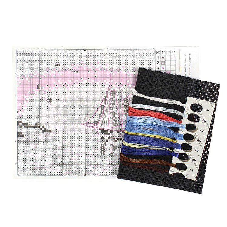 Набор для вышивания «В открытом море» — картинка 2