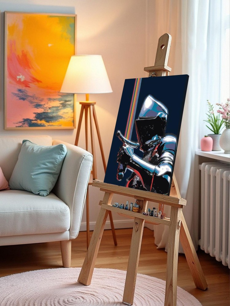 Картина по номерам Средневековый рыцарь с мечом — картинка 9