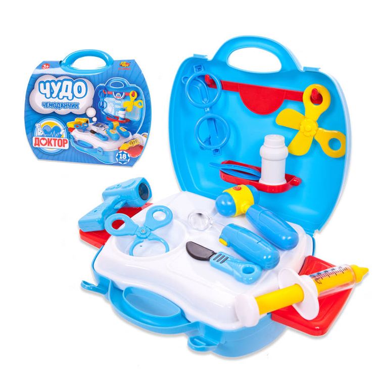 Чудо-чемоданчик «Доктор», 18 предметов — картинка 2