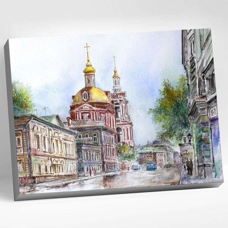 Картина по номерам «Дорофеев С.В., Москва, Старая Басманная улица»