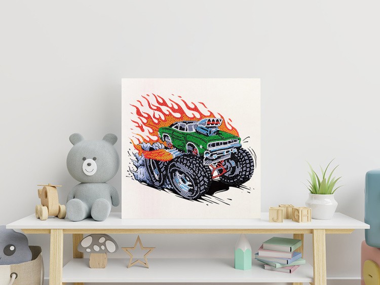 Алмазная вышивка «Постер. Монстр Трак» — картинка 4