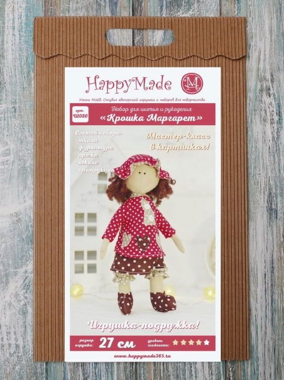 Набор для шитья и рукоделия «Крошка Маргарет» — картинка 2