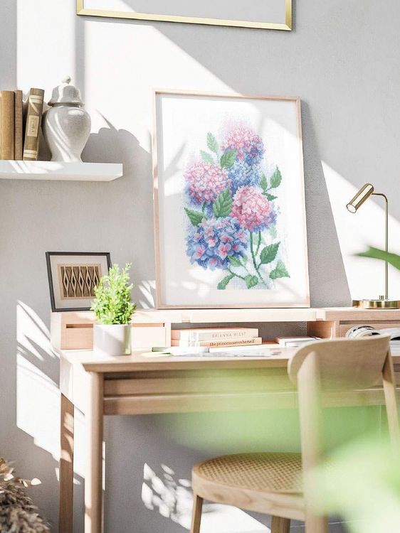 Набор для вышивания «Грация гортензий» — картинка 5