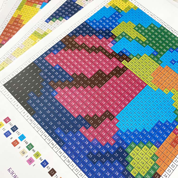 Картина-мозаика из конструктора PIXELIM «Рыбки» — картинка 9