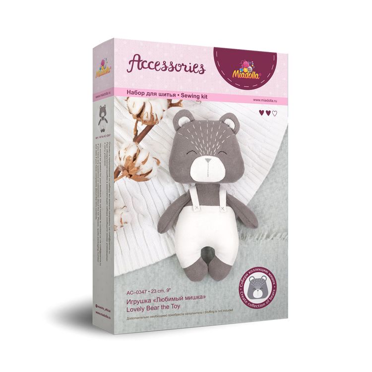 Набор для шитья «Любимый мишка» — картинка 3