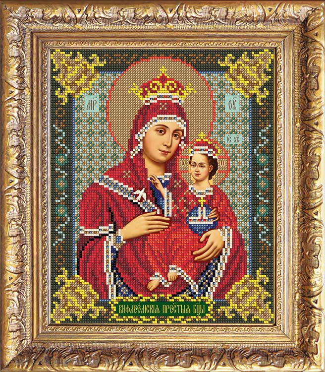 Набор вышивки бисером «Богородица Вифлеемская» — картинка 2