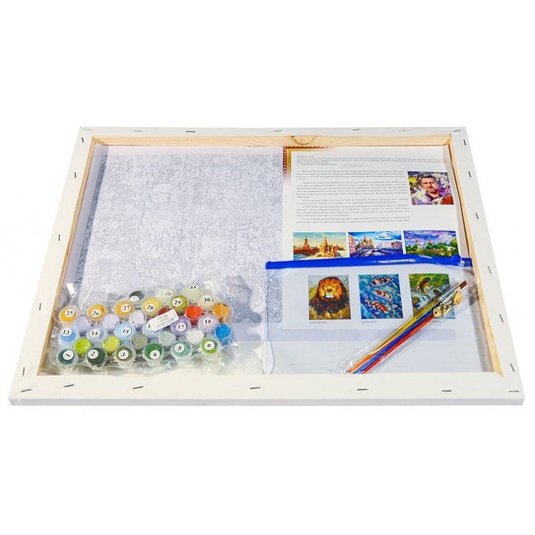 Картина по номерам «Новодевичий монастырь» — картинка 3