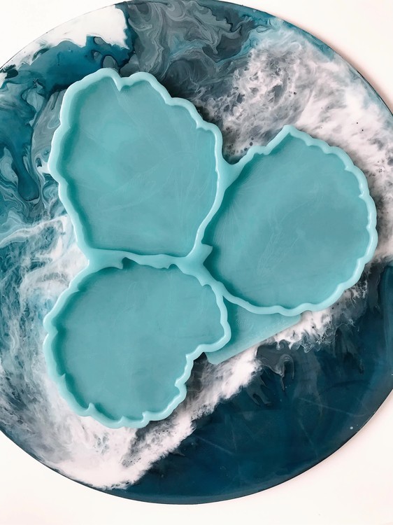 Модель №88, Силиконовый молд подстаканники Shell, 3в1, Craftsmen.store — картинка 2