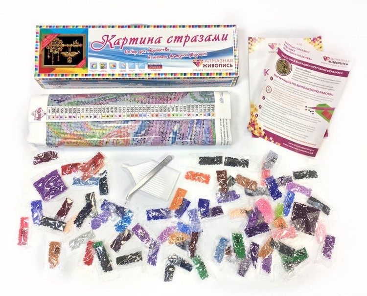 Алмазная вышивка «Ключ от всех дверей» — картинка 3