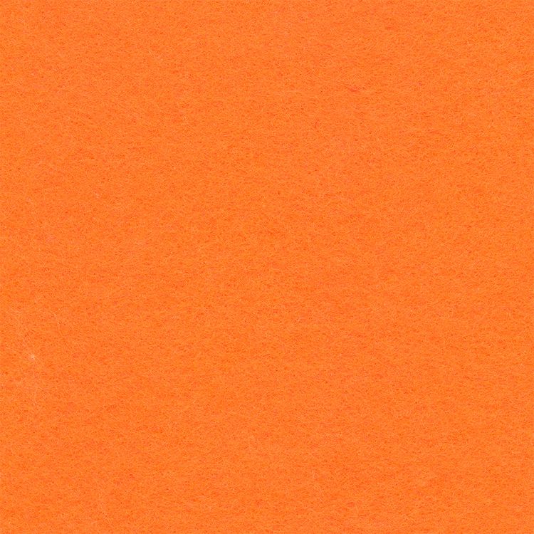 Фетр декоративный, мягкий, 1 мм, 30х45 см ± 2 см, 1 шт., цвет: №021 оранжевый/люминесцентный, Blitz