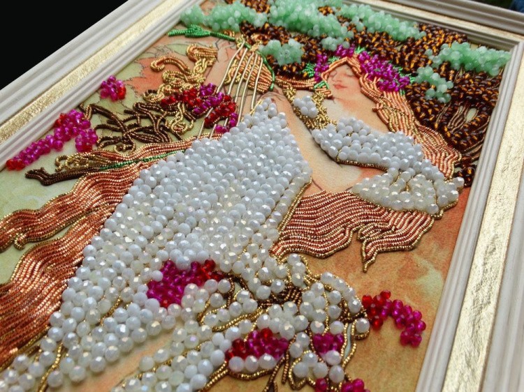 Набор вышивки хрустальными камнями «Весна» — картинка 9