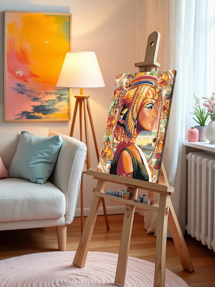 Картина по номерам «Клеопатра» — картинка 10