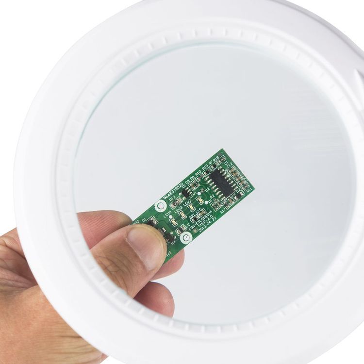 Лупа настольная 3D с подсветкой 30 LED, прищепка в блистере, белая, REXANT — картинка 7