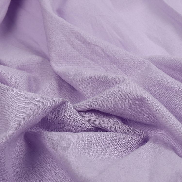 Ткань Хлопок крэш, 1 м х 150 см, 90 г/м², цвет: сиреневый, TBY — картинка 4