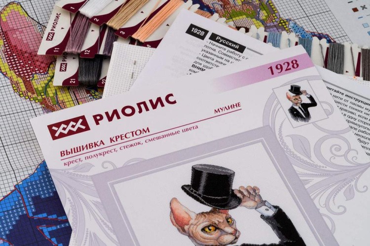 Набор для вышивания «Джентльмен» — картинка 2