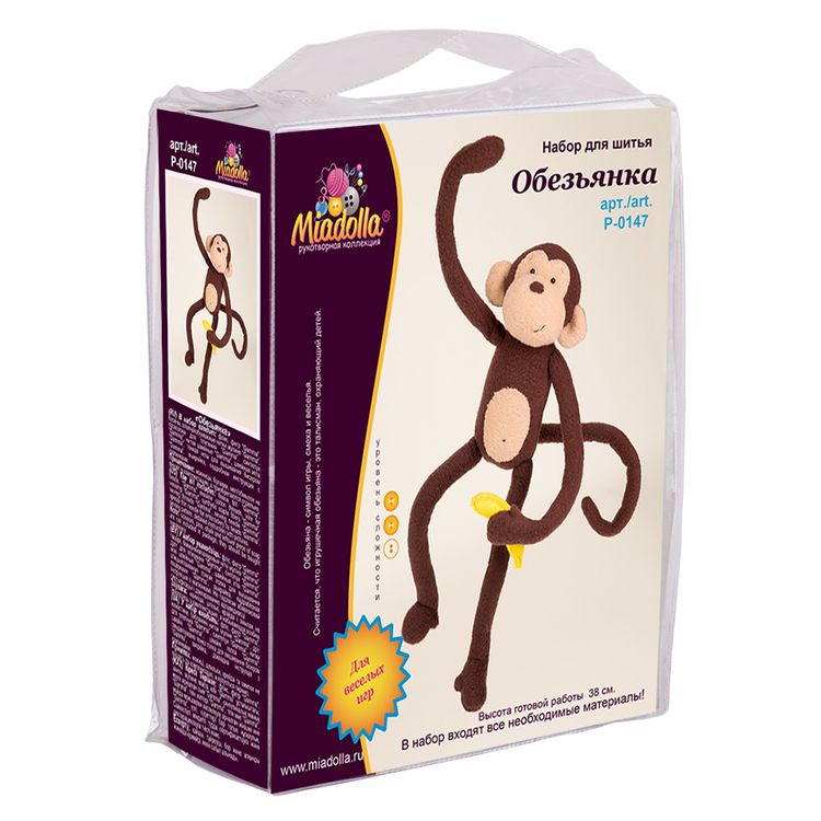 Набор для шитья «Обезьянка» — картинка 3