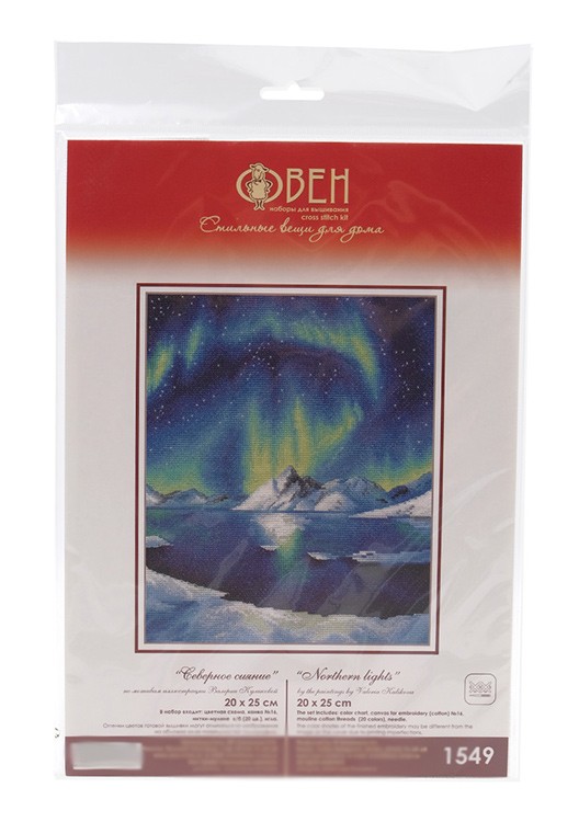 Набор для вышивания «Северное сияние» — картинка 4