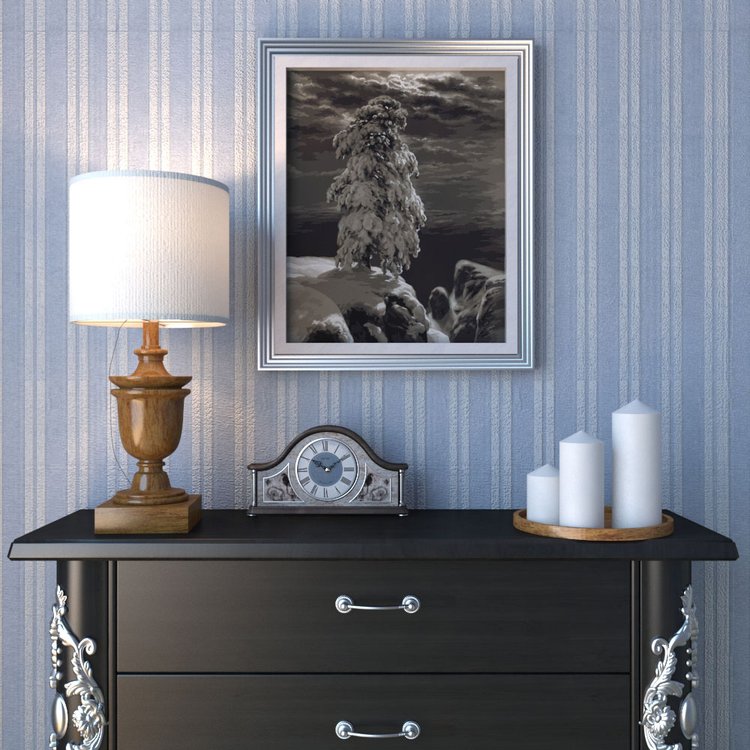 Картина по номерам «На севере диком» — картинка 2