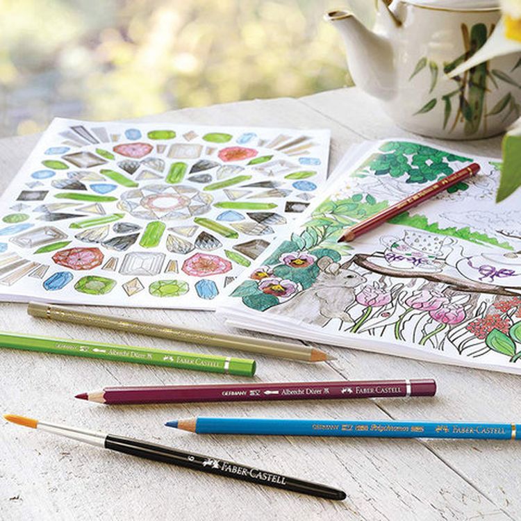 Карандаши цветные акварельные художественные FABER-CASTELL «Albrecht Durer», 24 цв. — картинка 5