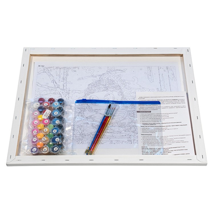 Картина по номерам «Отражение» — картинка 3