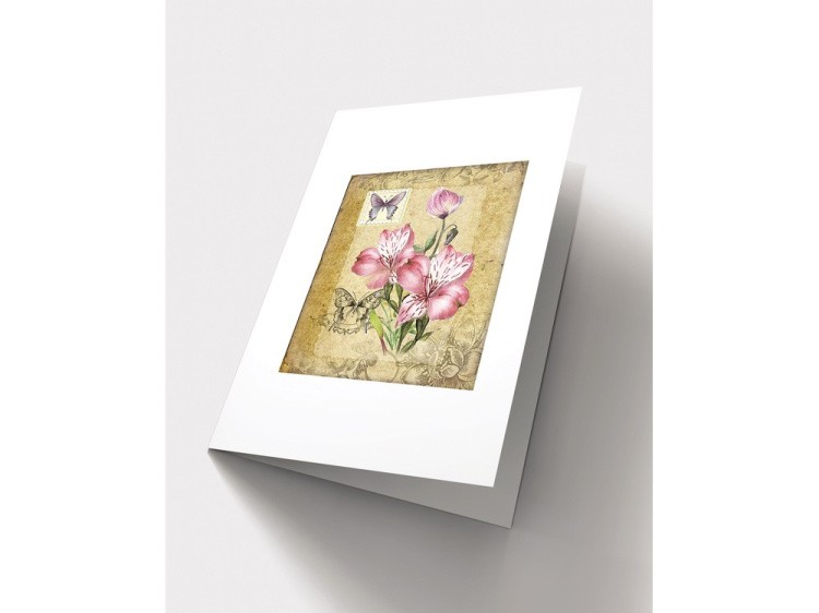 Набор для вышивания «Открытка. Лиловая соната» — картинка 2