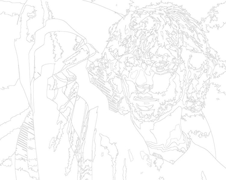 Картина по номерам «Стример и певец Егор Крид: портрет» — картинка 3