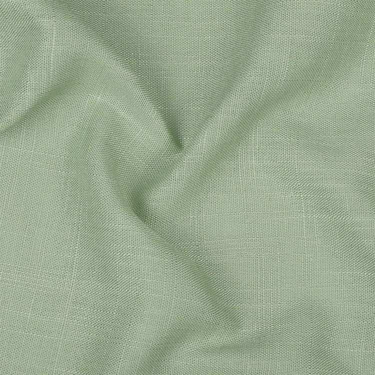 Ткань льняная, 1 м x 140 см, 190 г/м², цвет: фисташковый, TBY — картинка 2