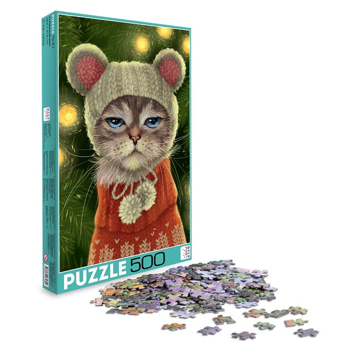 Пазлы «Угрюмый кот» — картинка 4