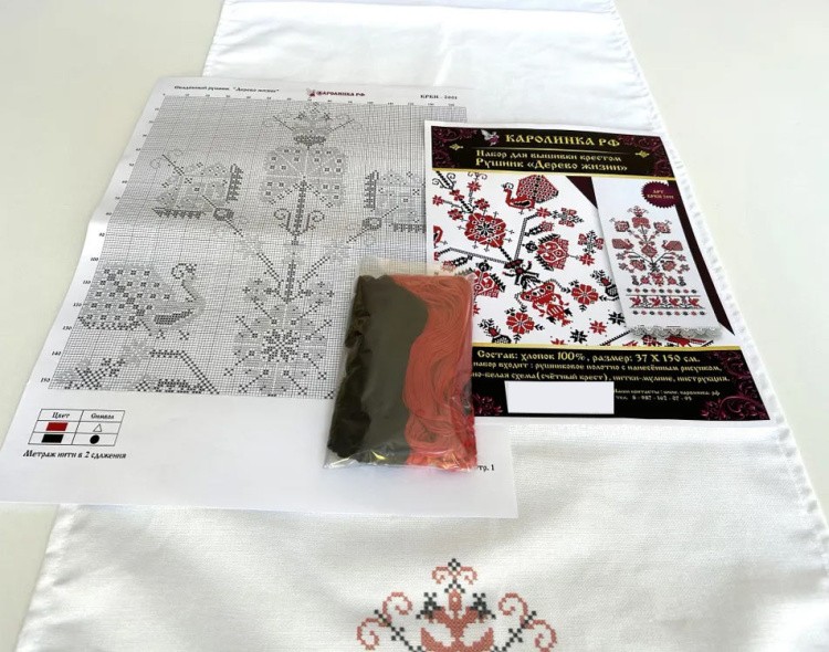 Набор для вышивания «Рушник Дерево жизни» — картинка 13