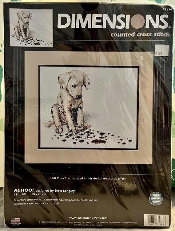 Набор для вышивания «Апчхи!» — картинка 2