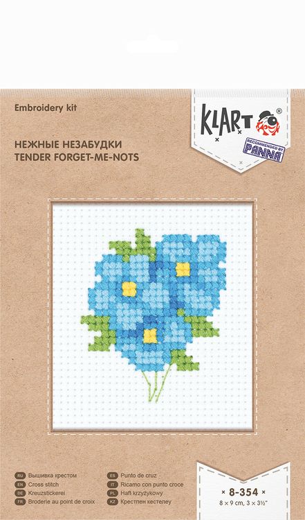 Набор для вышивания «Нежные незабудки» — картинка 2