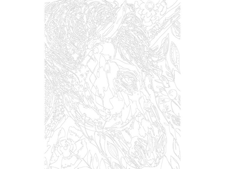 Картина по номерам «Красочный единорог» — картинка 3