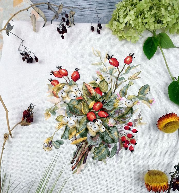 Набор для вышивания «Осенние ягоды» — картинка 2