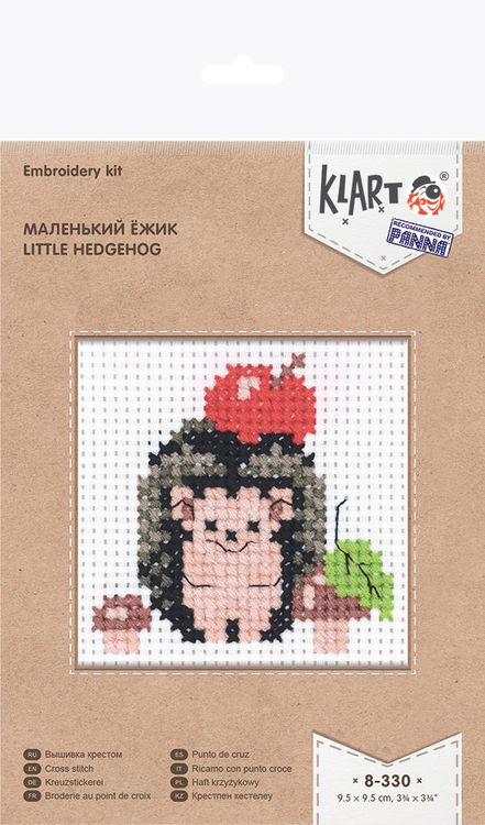 Набор для вышивания «Маленький ёжик» — картинка 2
