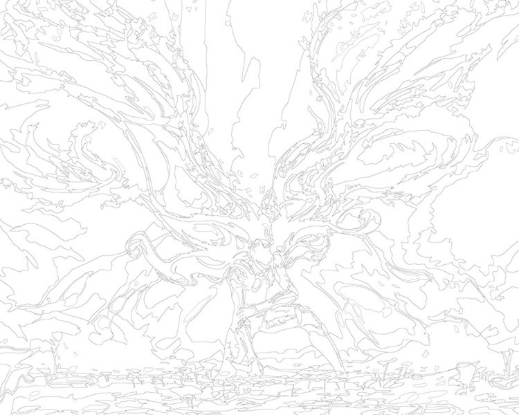 Картина по номерам «Elden Ring Элден Ринг: Маления 3» — картинка 3