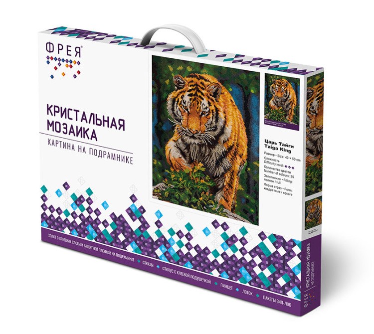 Алмазная вышивка «Царь Тайги» — картинка 2
