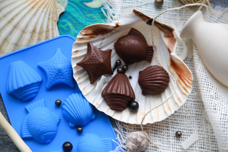 Форма силиконовая для конфет, 21,9х10х2 см, S-CHIEF — картинка 3