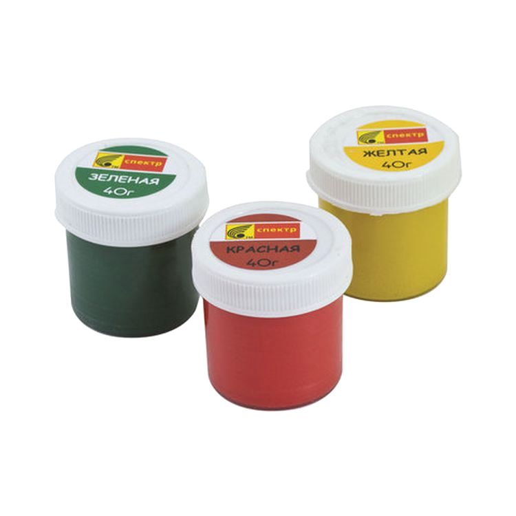 Гуашь художественная Спектр «Радуга», 12 цветов по 40 мл — картинка 4