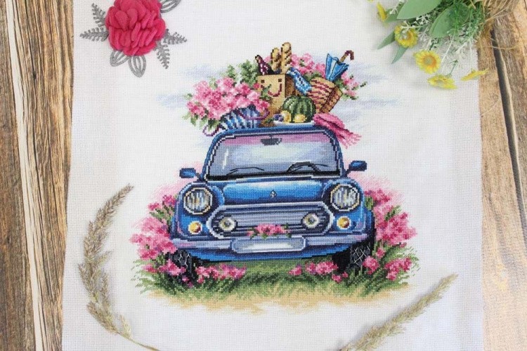 Набор для вышивания «Отдых на природе» — картинка 4