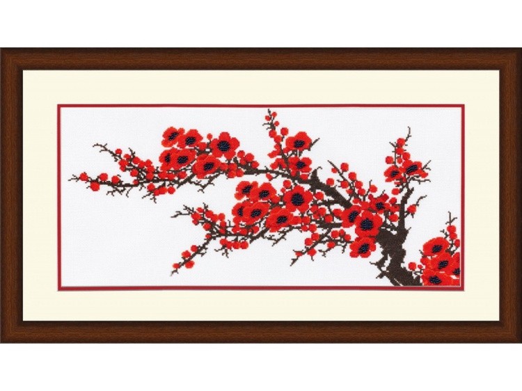 Набор для вышивания «Цветущая слива» — картинка 2