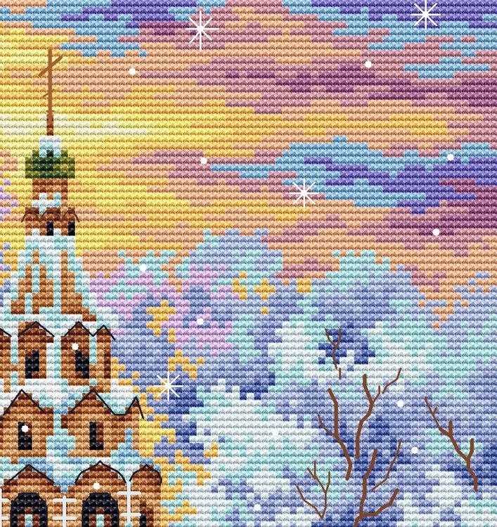 Набор для вышивания «Зимняя благодать» — картинка 3