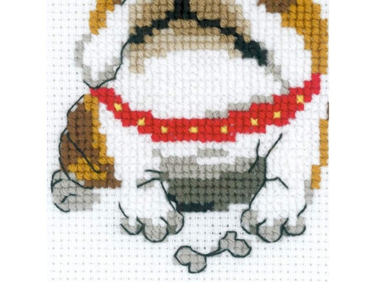 Набор для вышивания «Английский бульдог» — картинка 3