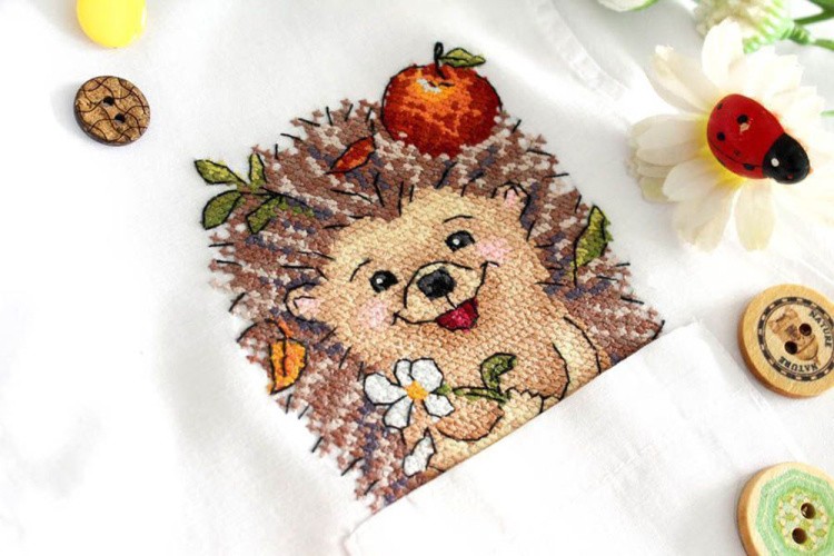 Набор для вышивания «Полевой ёжик» — картинка 4