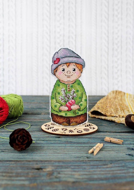 Набор для вышивания «Праздничная пара. Мальчик» — картинка 4