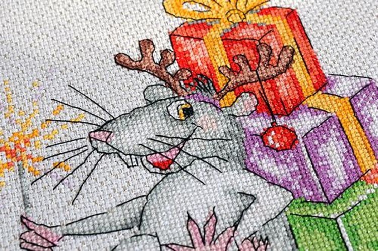 Набор для вышивания «Грызун года» — картинка 3