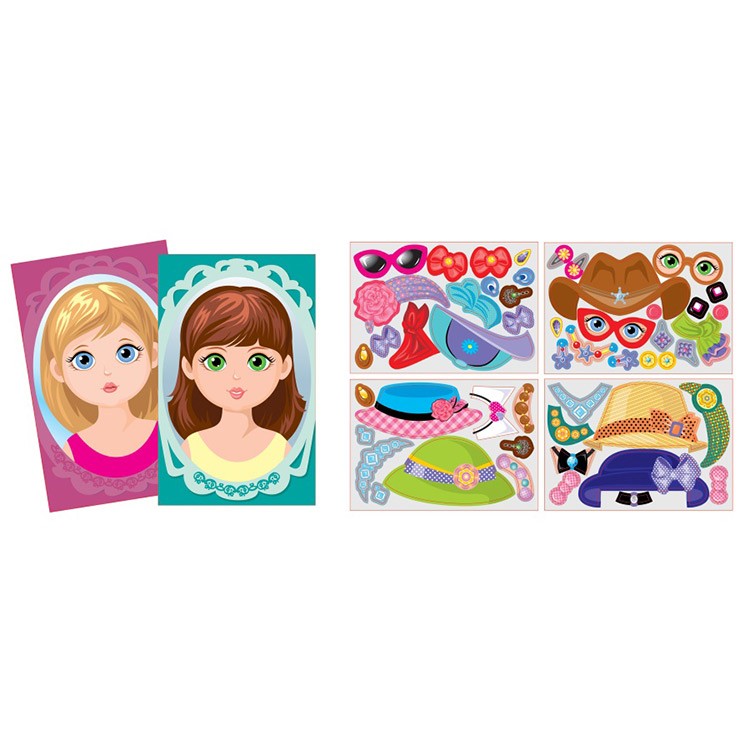 Магнитная игра «Модная девчонка» — картинка 2