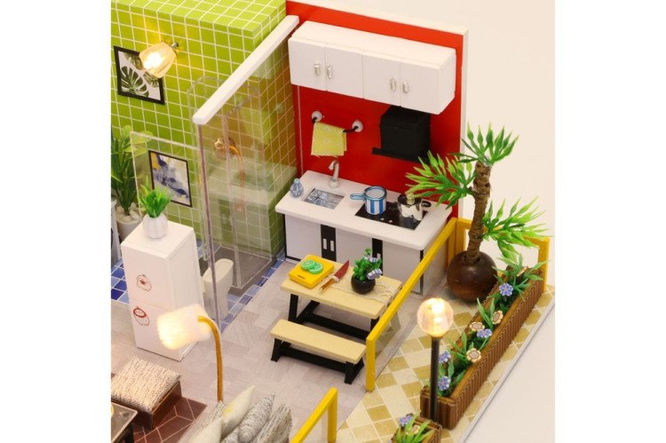 Набор для создания миниатюры (румбокс) «Квартирный вопрос» (русифицированная версия) — картинка 3