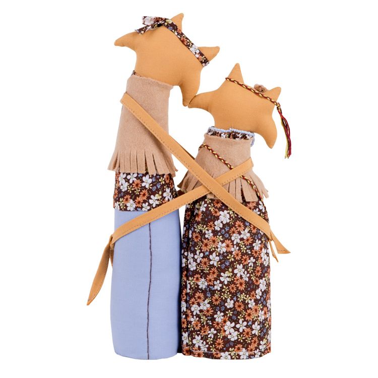 Набор для шитья «Коты-обнимашки хиппи» — картинка 2